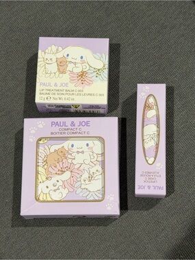 NIB Paul & Joe Cinnamoroll Cosmetic Set